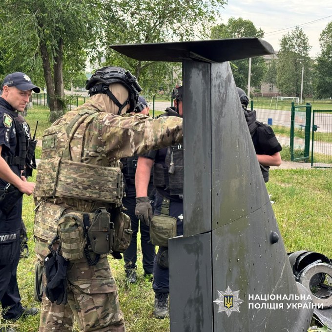 У Харкові знешкодили російський дрон, що не здетонував